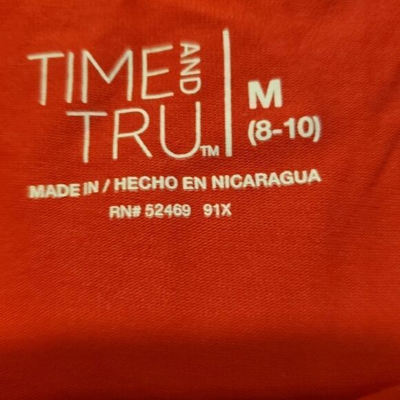 Nwt Time and Tru red scoop neck cami size medium - Picture 5 of 8